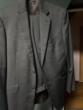 Rare Dark Gray Business Suit 2B Single-Breasted Japan