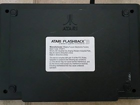 Atari Flashback 3 Classic Game Console Two Controllers Tested Works Great.