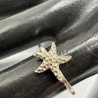 VTG 925 Sterling Silver Starfish Ring. Size 6.75. Grams 1.5