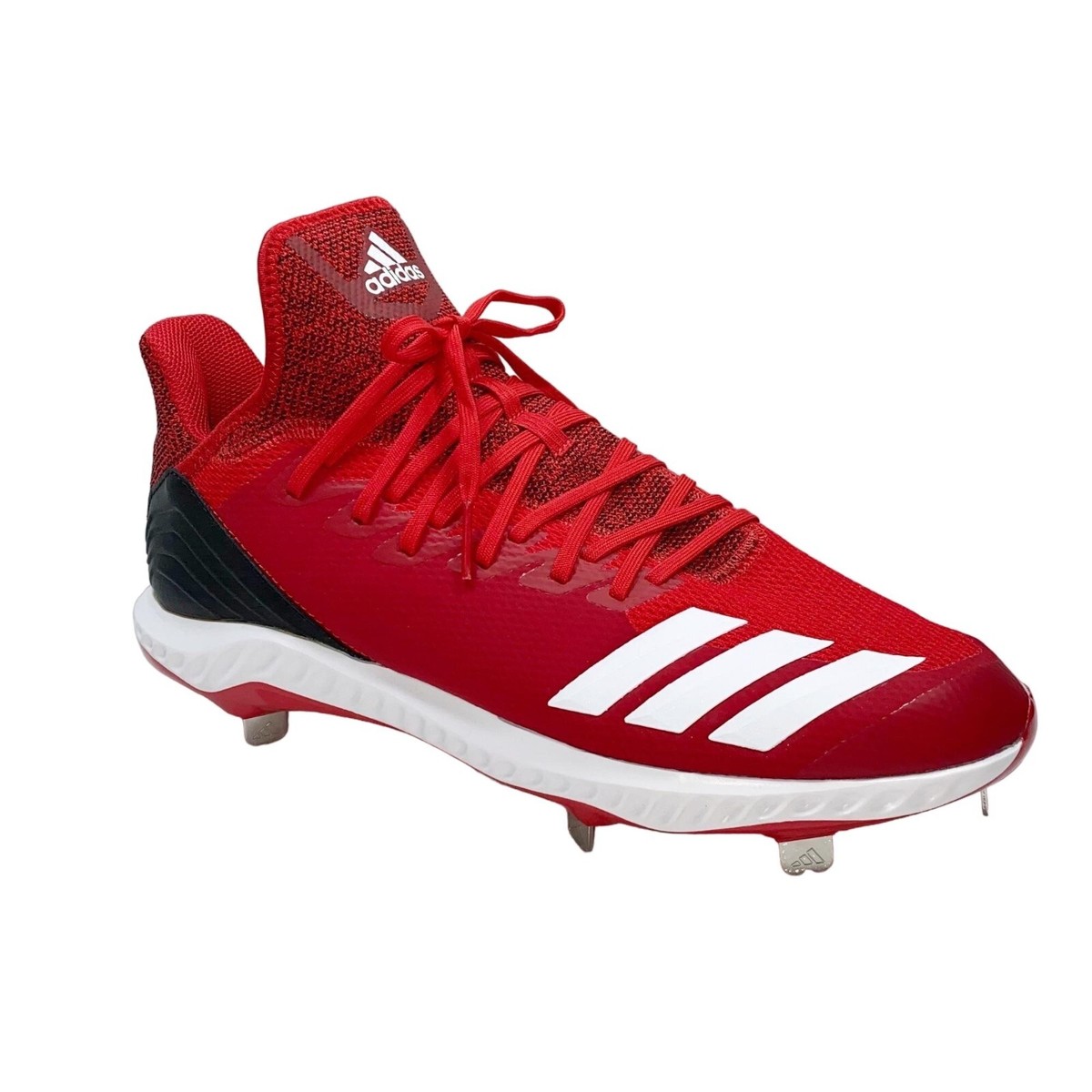 Adidas Icon Bounce Hybrid Red Baseball Cleats NWT | eBay display picture 2