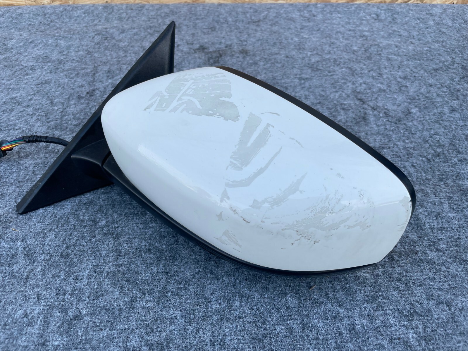 LEFT SIDE DOOR MIRROR ASSEMBLY W/AUTOFOLD OEM 30K 14-19 MASERATI GHIBLI S 3.0L