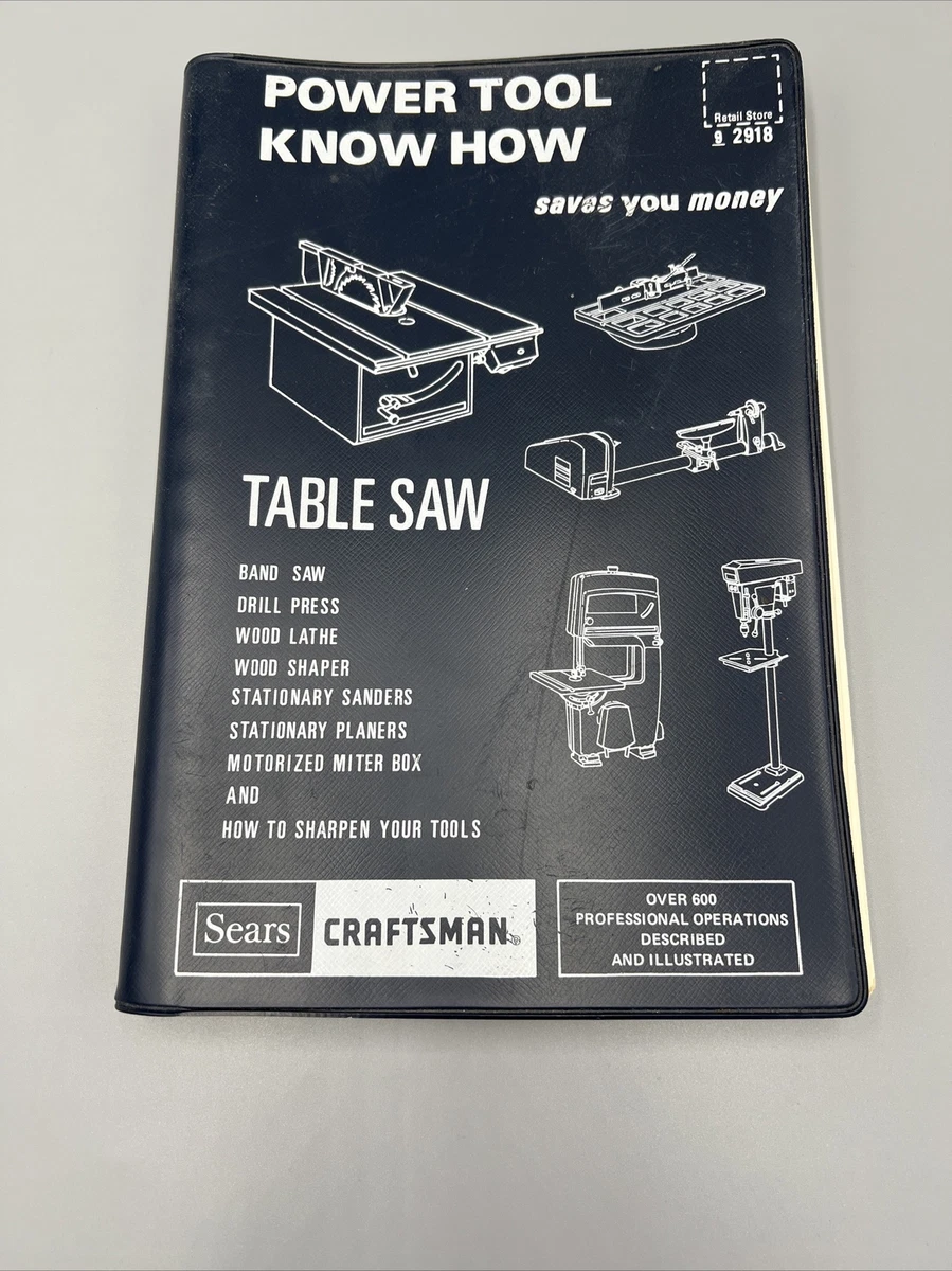 1980 craftsman 2024 table saw