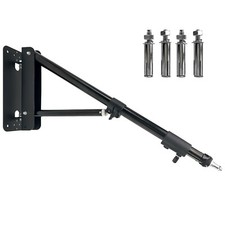 51" Ring Light Wall Mount Triangle Boom Arm Adjustable Camera Wall Mount Support