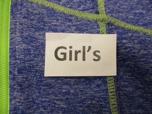 ZELLA Size XS(5-6) Girls Full Zip High Neck Pocket Thumbhole Athletic Jacket 625 - Picture 9 of 10