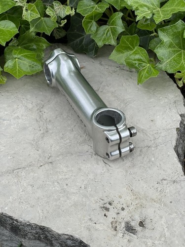Vintage 1” Threadless Stem - Silver Concept Aluminum - 2 Bolt Front Load - Picture 4 of 5