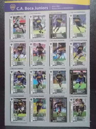 Panini WCCF Base Boca Juniors Rookie RIQUELME Palermo - Picture 11 of 86