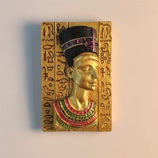 Egyptian Queen Nefertiti Collectible Tourist Souvenir 3D Resin Fridge Magnets