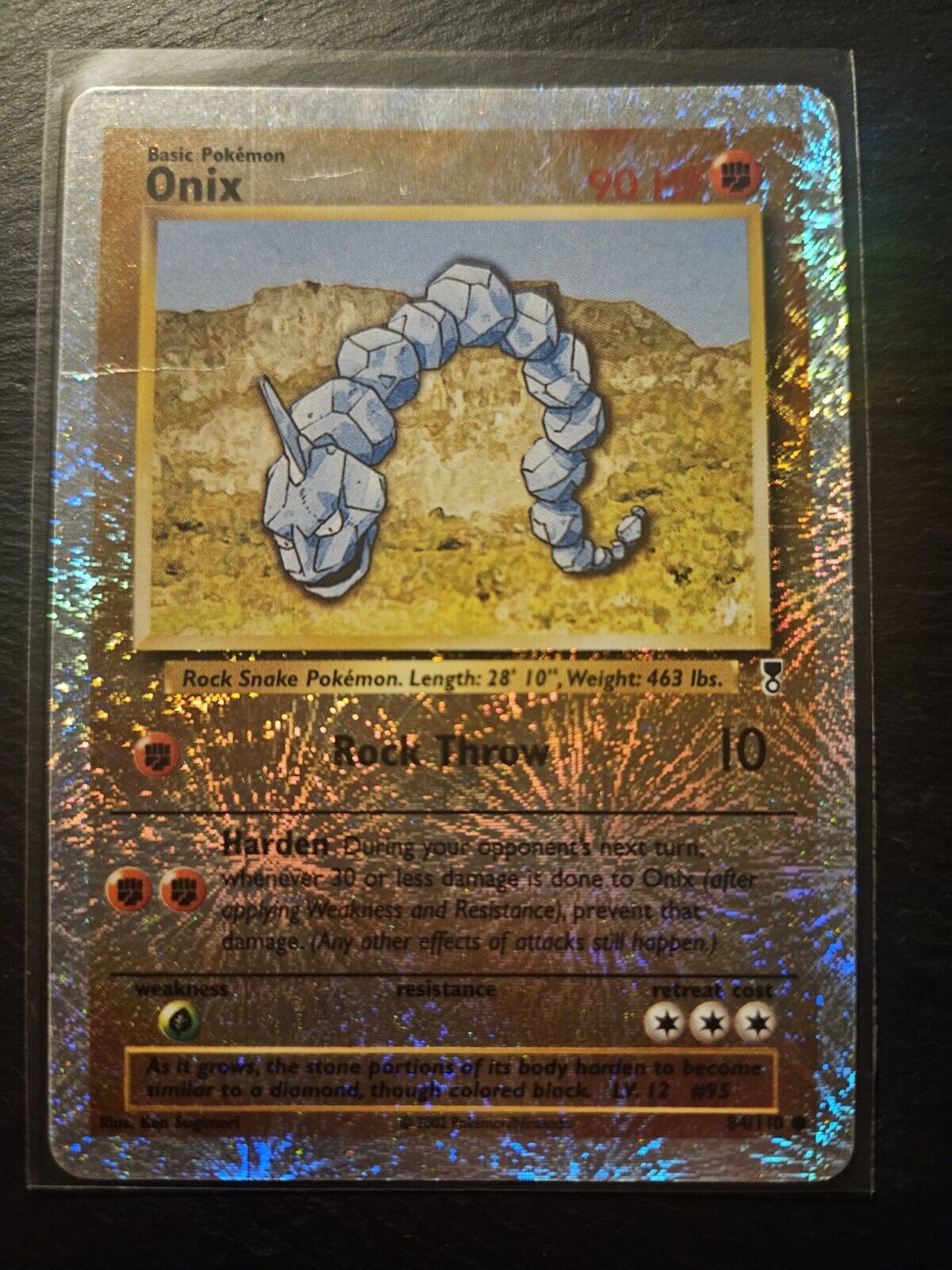 Pokemon Battle Styles Onix 68/163 NM/M