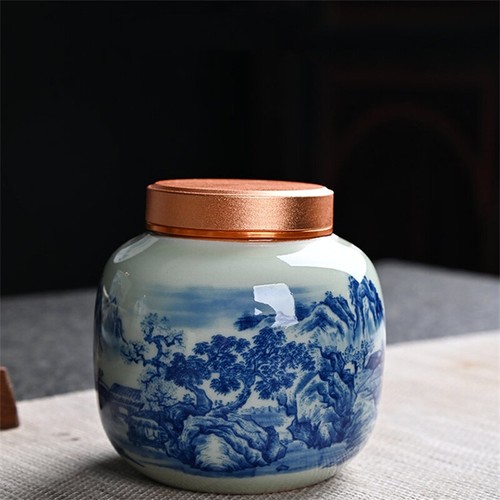 Complete Tea Set True Jingdezhen Blue And White Flower Country Kung Fu Tea Set - Picture 8 of 24
