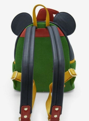 Loungefly Disney Mickey Mouse Scarecrow Mini Backpack New | eBay display picture 3