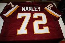 DEXTER MANLEY #72 CUSTOM JERSEY SIZE XL SUPER BOWL CHAMP XLG
