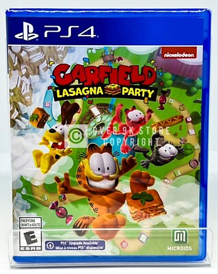 Garfield Lasagna Party - PS4 - Brand New | Factory Sealed