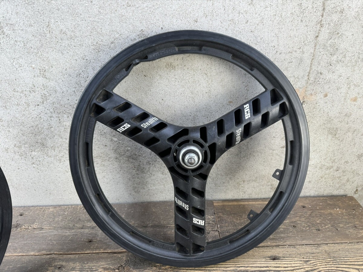 Acs Stealth 20” Bmx Mags Black Vintage Old Mid School | eBay