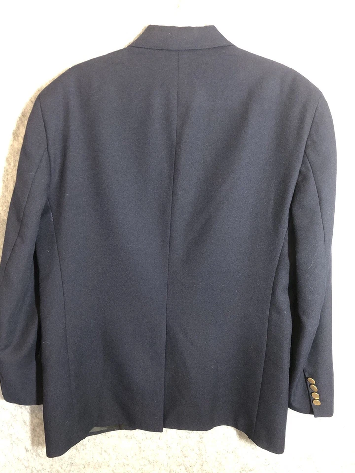 L.L. Bean Blazer мужской 42 синий карьера офис Sport пальто куртка сделано в США - Изображение 4 из 4
