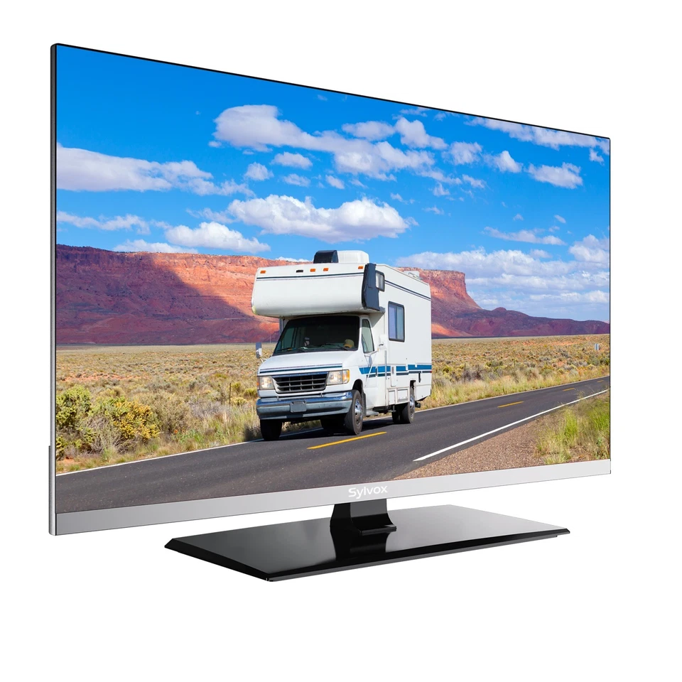 SYLVOX 12/24 Volt TV 32 inch RV TV 1080P Full HD Smart TV with APP Store Camper - Image 3 of 4