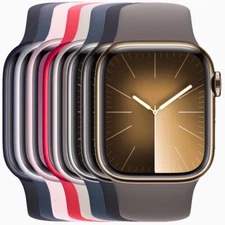 Apple Watch Series 9 41mm 45mm GPS + WiFi + Cellular Unlocked - Good