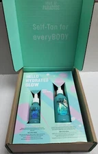 Isle of Paradise Hyglo Face/Body Self-Tan Serum Hello Hydrated Glow Pack