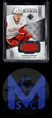 2016-17 UD Ultimate Collection #157 Anthony Mantha Rookies Jersey Silver #/249
