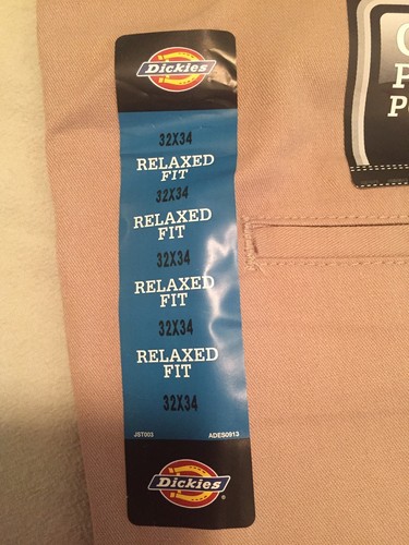 NWT Dickies Relaxed Straight Comfort-Waist Pants 32X34 Desert Sand - Picture 5 of 6