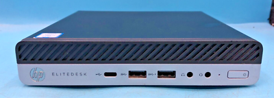 HP EliteDesk 800 G4 Mini PC - i5-8500T - 8GB RAM - 240GB SSD - OS