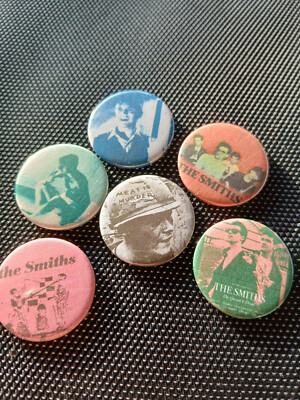 Set of 6 x 25mm Button Badges The Smiths Morrissey Meat Is Murder | eBay