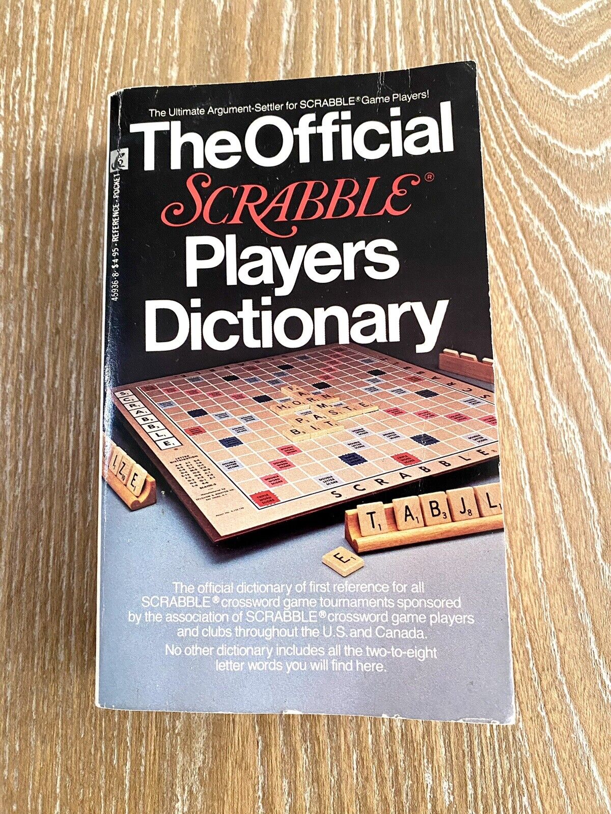 The Official Scrabble Players Dictionary 1978 Vintage | eBay
