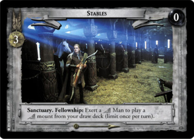 1x  Stables - 4U339 - Foil Near Mint The Two Towers