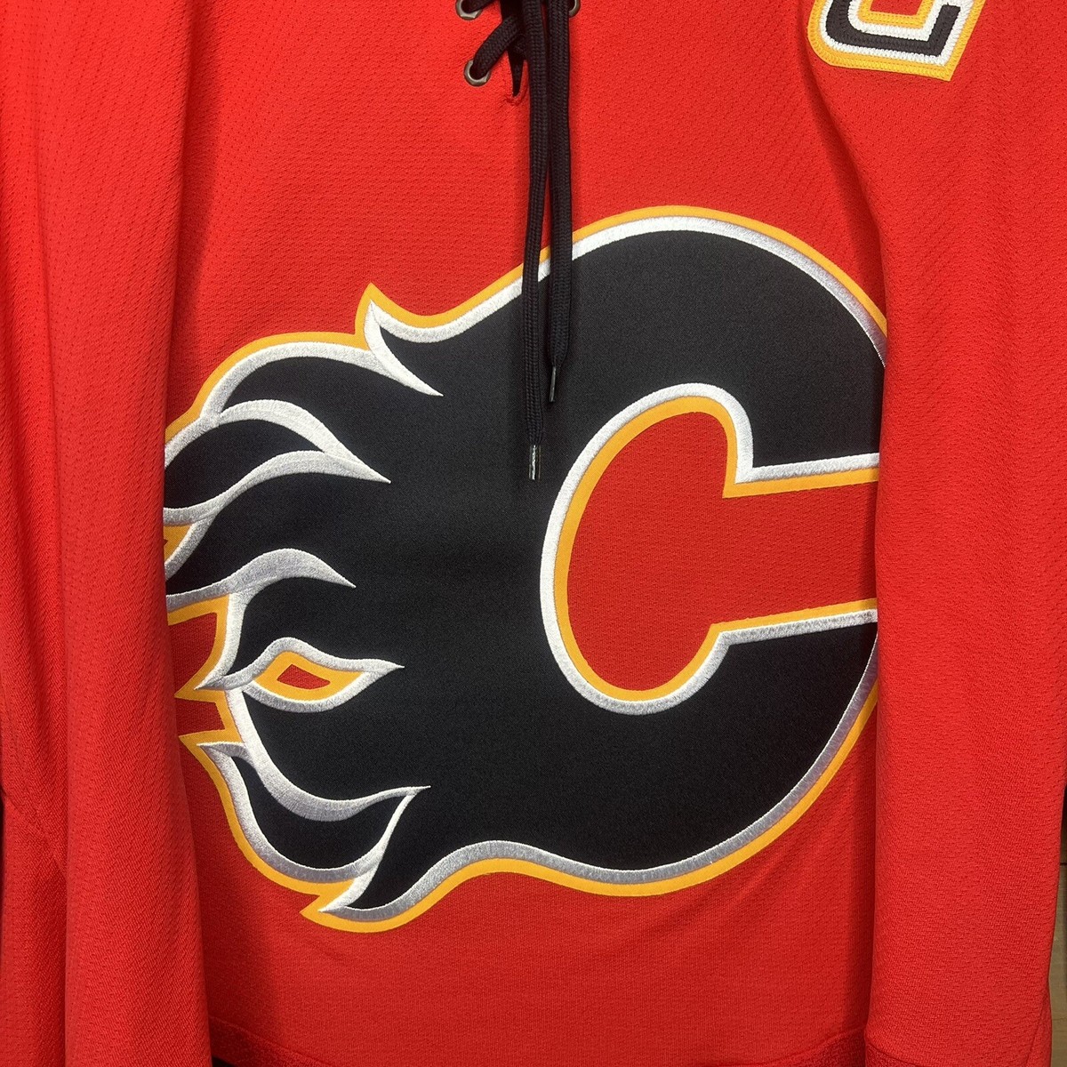 CCM - NHLアイスホッケーカルガリーフレームス12番IGINLA Blastyジャージ CCM - NHLアイスホッケーカルガリーフレームス12番IGINLA Blasty