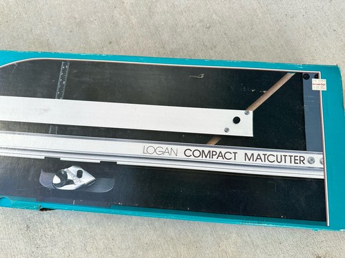 Logan Compact Mat Cutter Model 301 W 3 Cutters 2000 701 302 Bevel Straight EUC - Picture 4 of 19