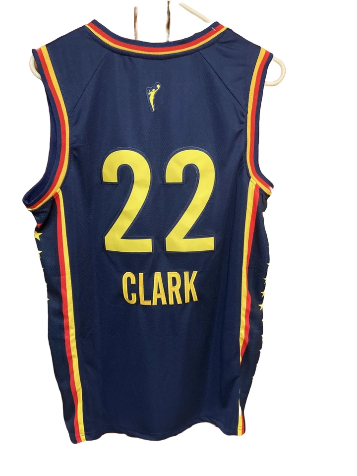 Caitlin Clark #22 Indiana Fever Stitched Blue Jersey Adult Size Medium - Image 4 of 4