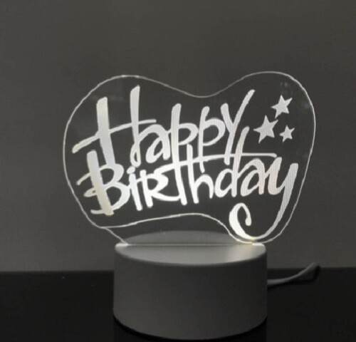 Home Bedroom Livingroom USB Decorative Night Light Table Lamp Various Designs - Picture 6 of 11