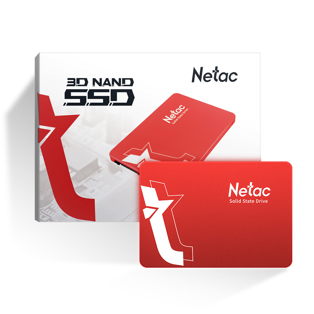 Netac Technology 512 GB SSD interne SATA M.2 2280 SATA 6 Gb/s au détail