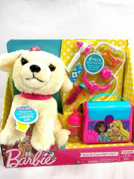 barbie kiss and care pet vet