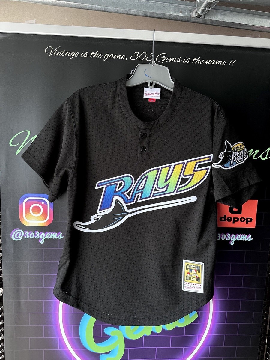 ウェア MITCHELL&NESS TAMPA BAY RAYS MLB JERSEY MITCHELL & NESS MLB TAMPA BAY DEVIL RAYS WADE BOGGS