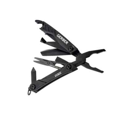 Gerber Dime 12 Multi-Tool Black 30-000469 BRAND NEW Small & Lightweight Fiskars