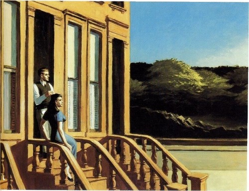 Lithographie Signée Edward Hopper – Summertime – Édition Limitée Avec Certificat