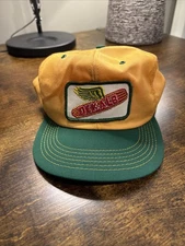Vintage USA MADE K BRAND Dekalb Farm Patch Trucker Hat Snapback Cap
