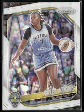2025 Panini Prizm WNBA #13 Ariel Atkins White Seismic Prizms