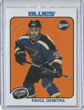 2001-02 Upper Deck Vintage #221 Pavol Demitra St. Louis Blues