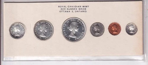 1960 Canada Prooflike set in Original cardboard holder