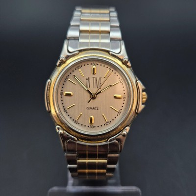 In Time Damen Uhr   Quarz, Bicolor-Design