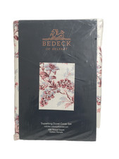 Bedeck of Belfast Pure Cotton Rosanna Bed Set Pink Mix Super King New