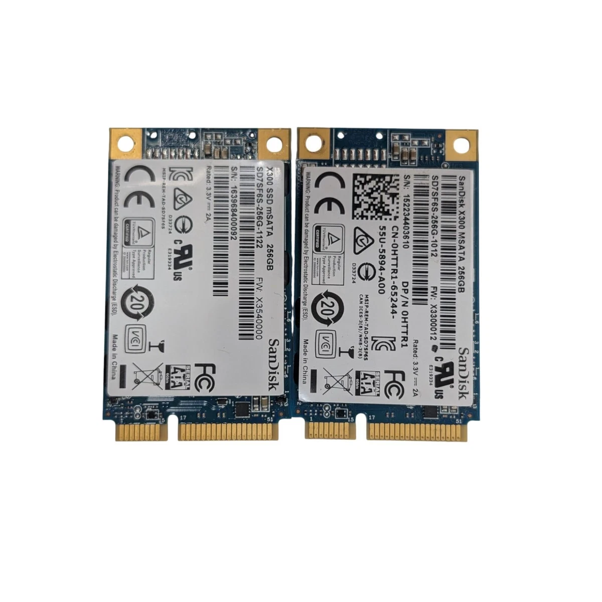SanDisk I52687. SanDisk / mSATA / SSD / 128GB / 128GB / 2個 中古品
