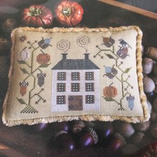 Plum Street Samplers AUTUMN COTTAGE Paulette ...