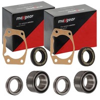 2X Maxgear RADLAGER-SATZ Hinten Passend FÜR Mitsubishi Pajero Links+Rechts |