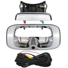 Backup Camera Tailgate Handle Rear View Camera Liftgate Latch Handle Chrome C...