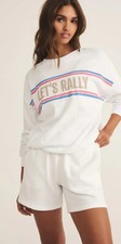 NWT Z Supply Let s Rally Sweatshirt S