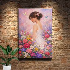Decorative HD Oil Painting Framed Canvas Wall Art Print