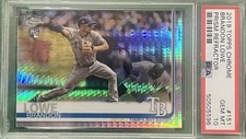 Psa 10 2019 Topps Chrome Brandon Lowe Prism Refractor Rc