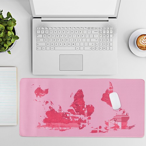 Desk Mat Mouse Pad Rubber Desk Mat Gaming Keyboard Pad Desk Decoration for - 第 9/10 張圖片